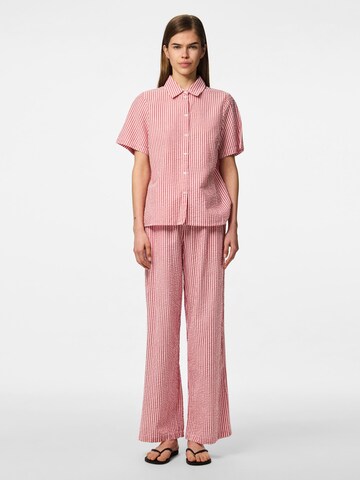 PIECES Blouse 'PCSally' in Rood