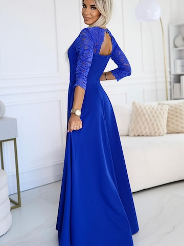 Numoco Abendkleid 'Maxikleid Amber'‌‌‌‌ in Blau
