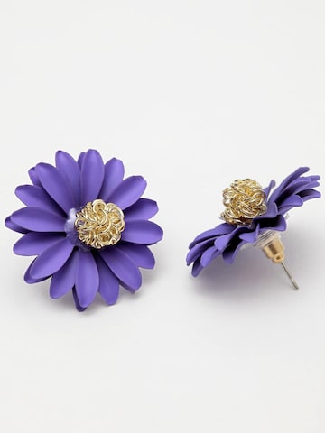 AVANT-GARDE PARIS Oorbellen 'Lillian' in Lila