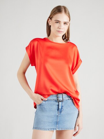 VILA Shirt 'VIEllette' in Rot: Vorderseite