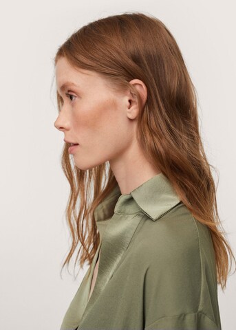 MANGO Blouse 'Daniela' in Groen