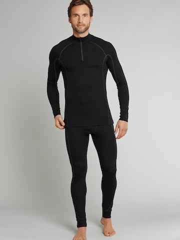 SCHIESSER Long Johns in Black