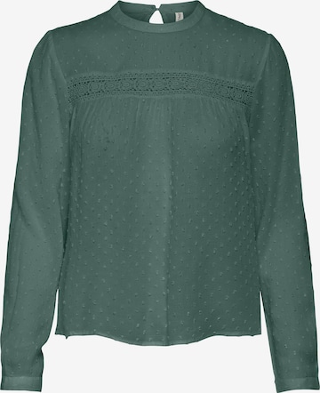 ONLY - Blusa 'Pelia' en verde: frente