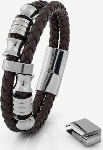 Akitsune Armband 'Gracilitas' in Braun: Vorderseite