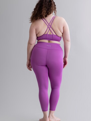 Hey Honey Skinny Leggings 'Cropped' in Purple