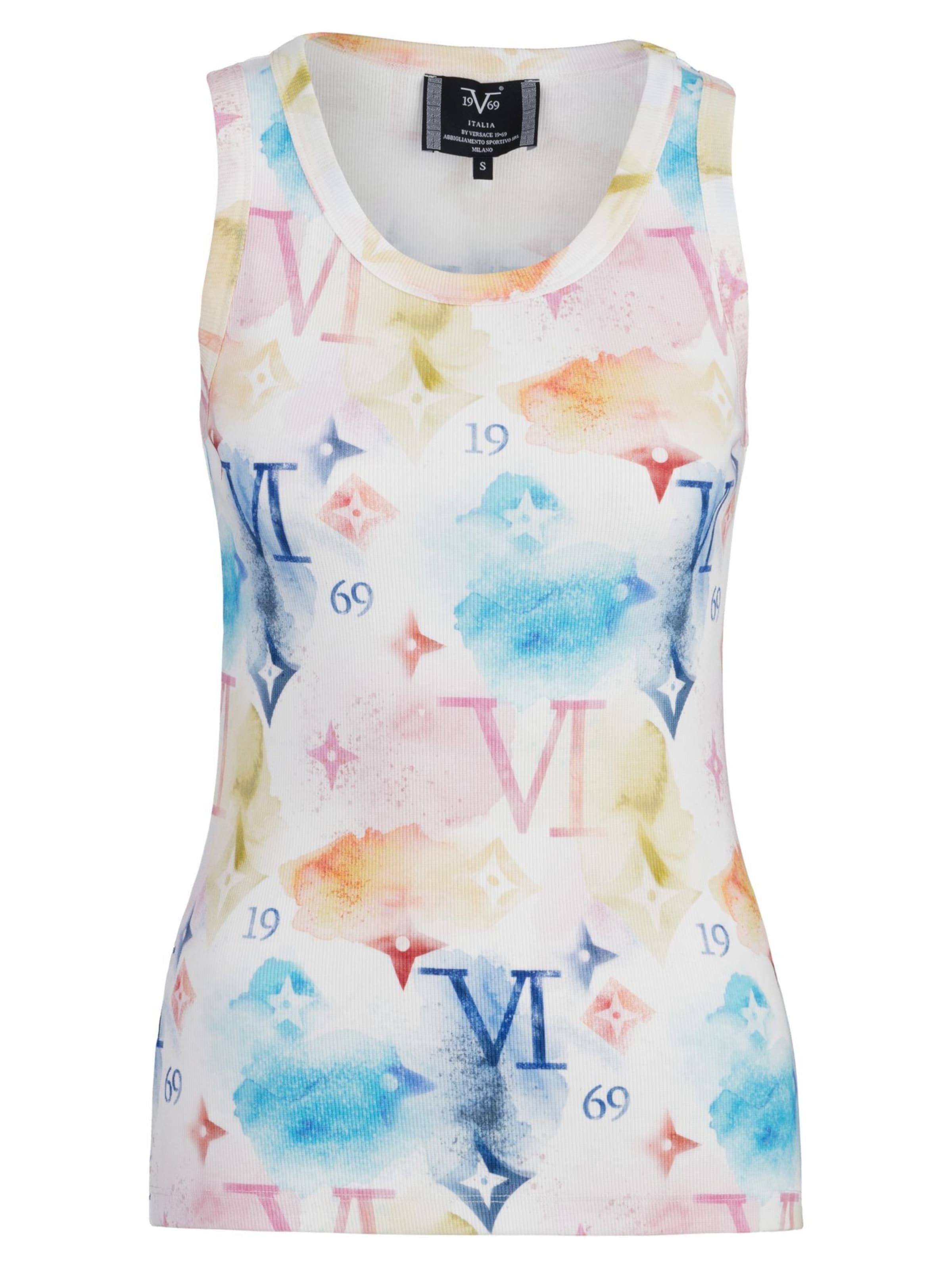 19V69 ITALIA Top in Weiß: Vorderseite