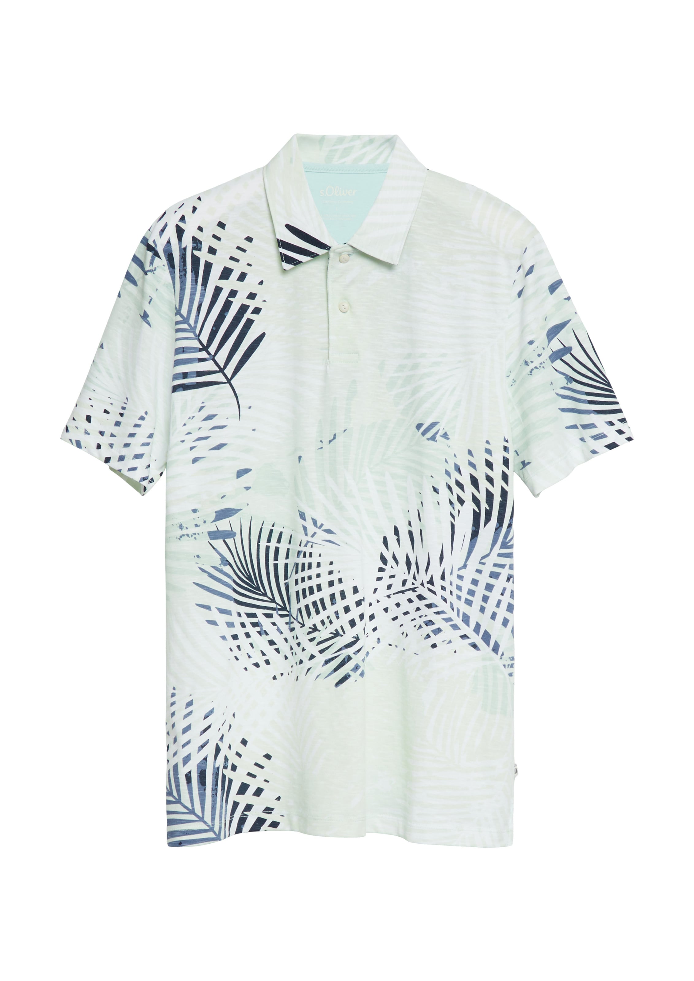 T-Shirt s.Oliver en vert : devant