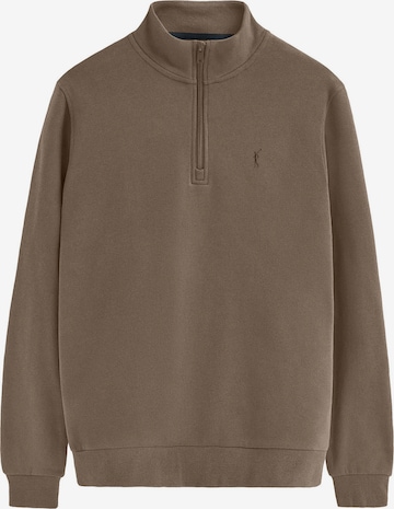 Polo Club Sweatshirt in Braun: Vorderseite