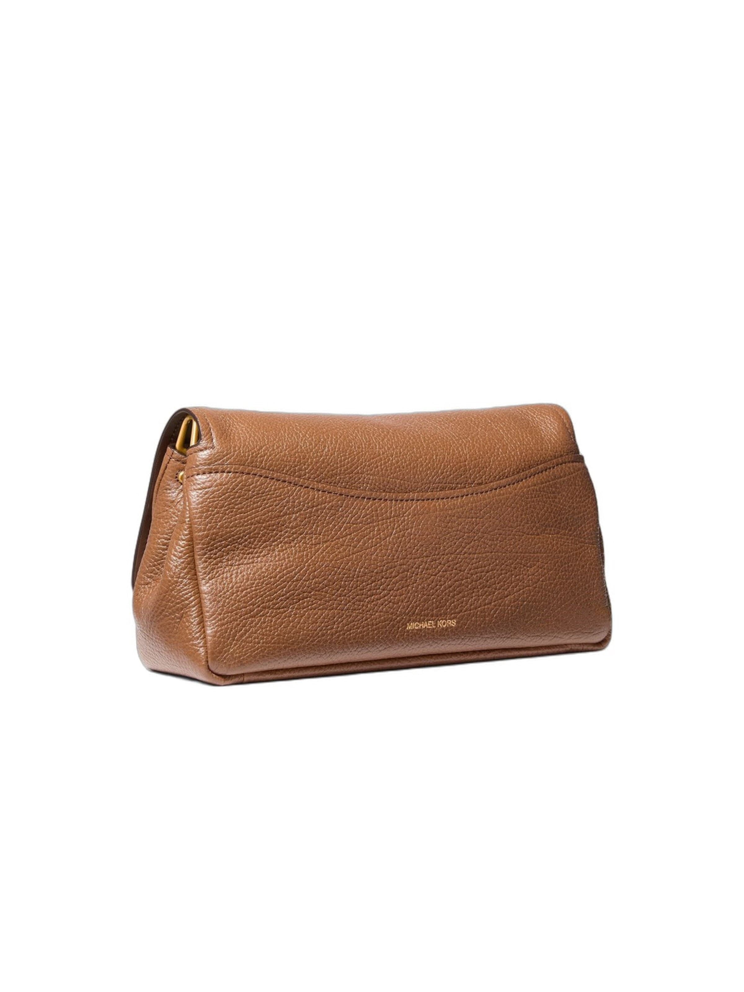 MICHAEL Michael KorsTorba preko ramena 'Michael Kors Sac Bandoulière Cuir Bryant Grand Chaîne Cognac' - smeđa boja