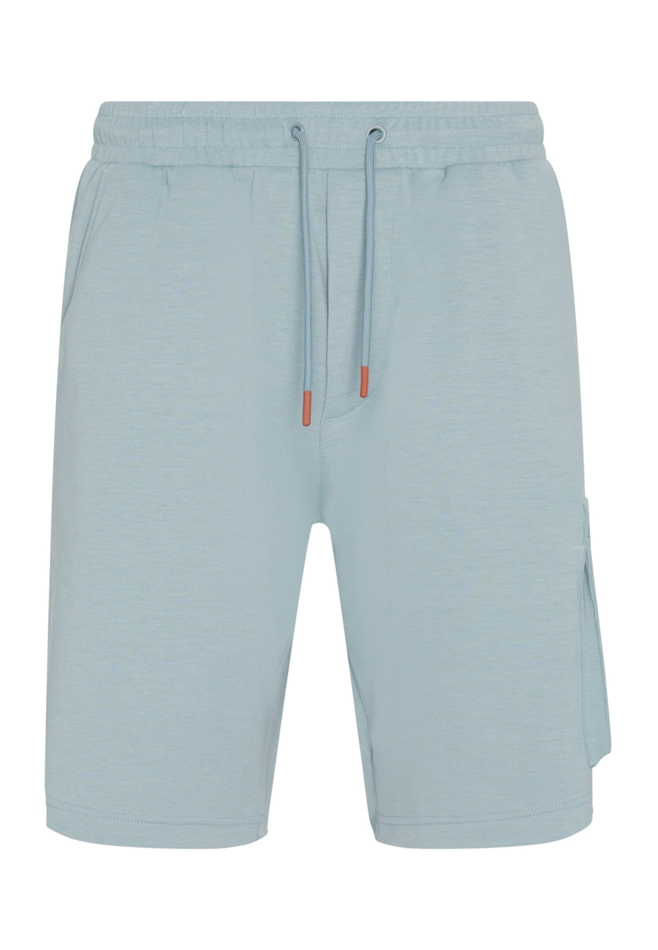 Born Living Yoga Sportief sweatvest 'Halong' in Blauw: voorkant