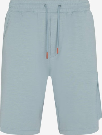 Born Living Yoga Sports sweat jacket 'Halong' in Blue: front