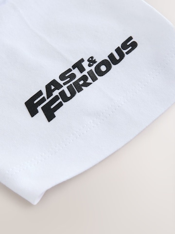 Next Shirts 'Fast and Furious' i hvid