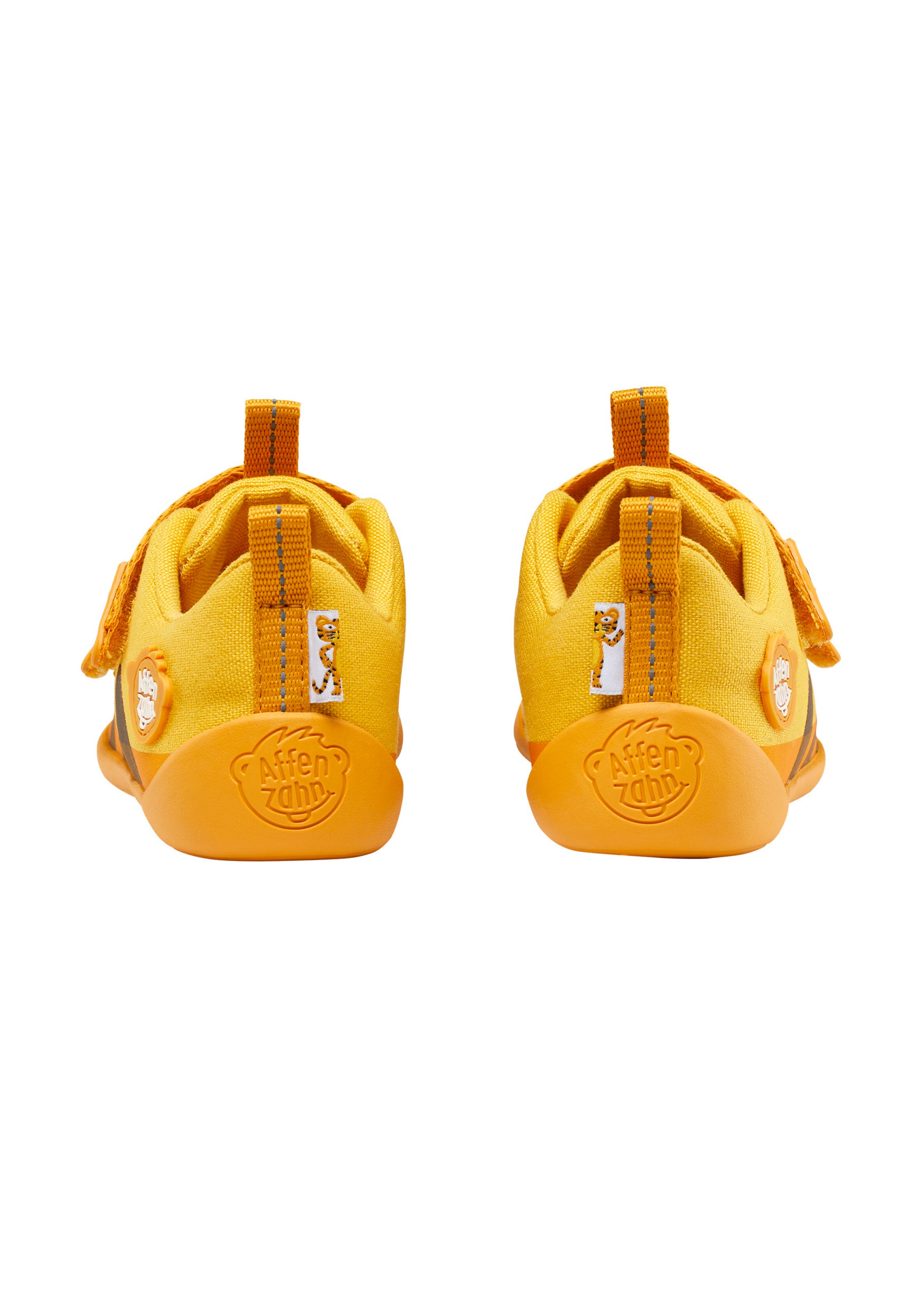 Affenzahn Sneakers 'Lucky Tiger' in Yellow