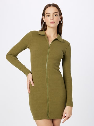 Robe Nasty Gal en vert : devant