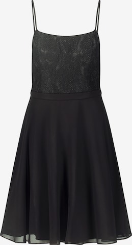 Robe de cocktail Vera Mont en noir : devant