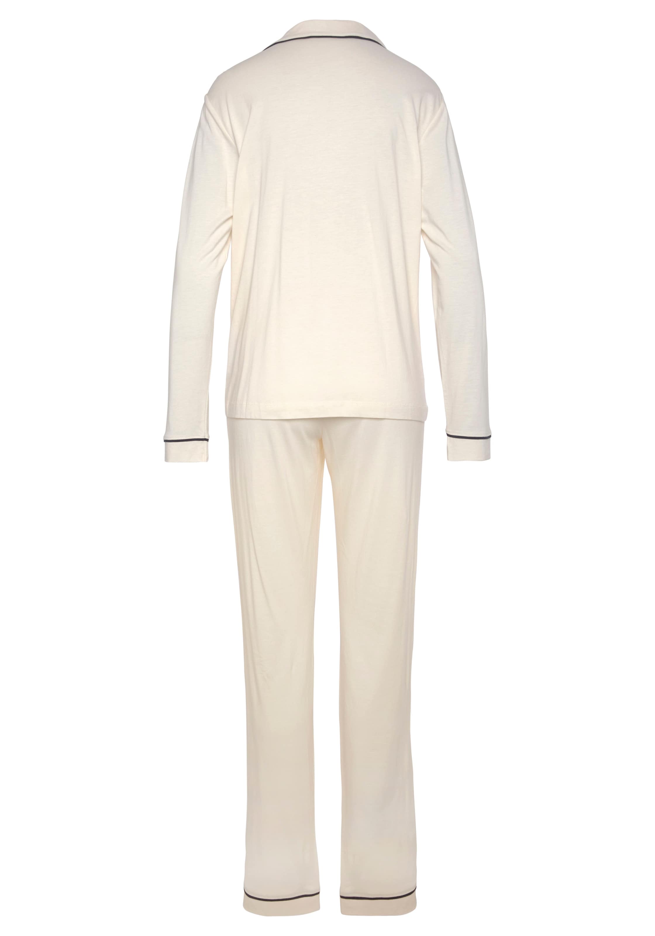 LASCANA - Pijama en beige