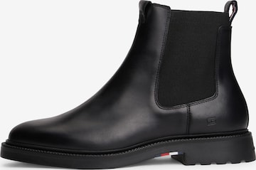 TOMMY HILFIGER Ботинки челси в Черный: спереди