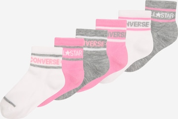 Șosete 'WORDMARK' de la CONVERSE pe gri: față