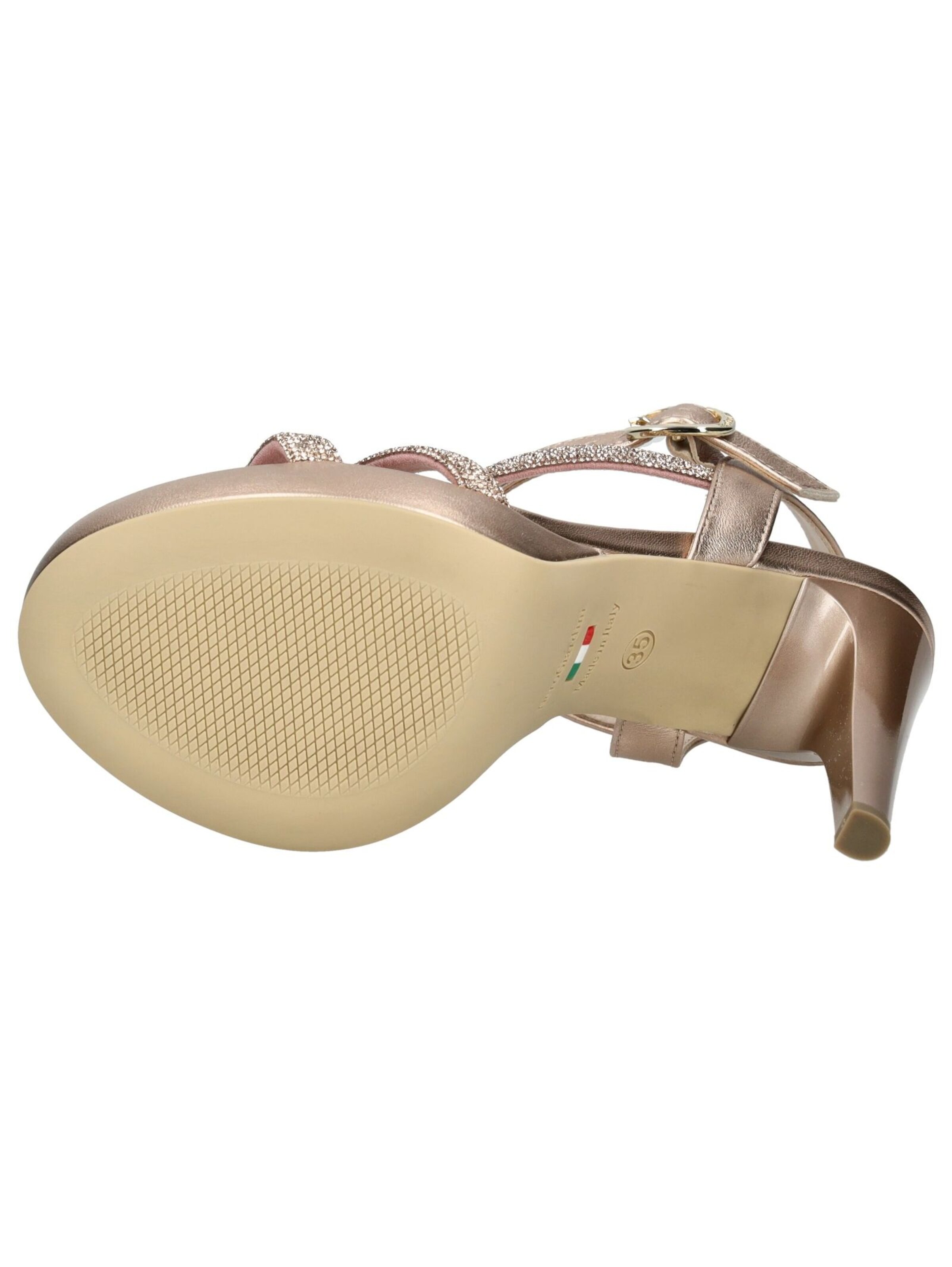 Sandalo con cinturino di Nero Giardini in oro