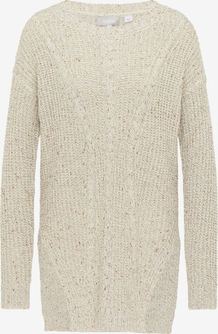 Usha Sweater in White: front