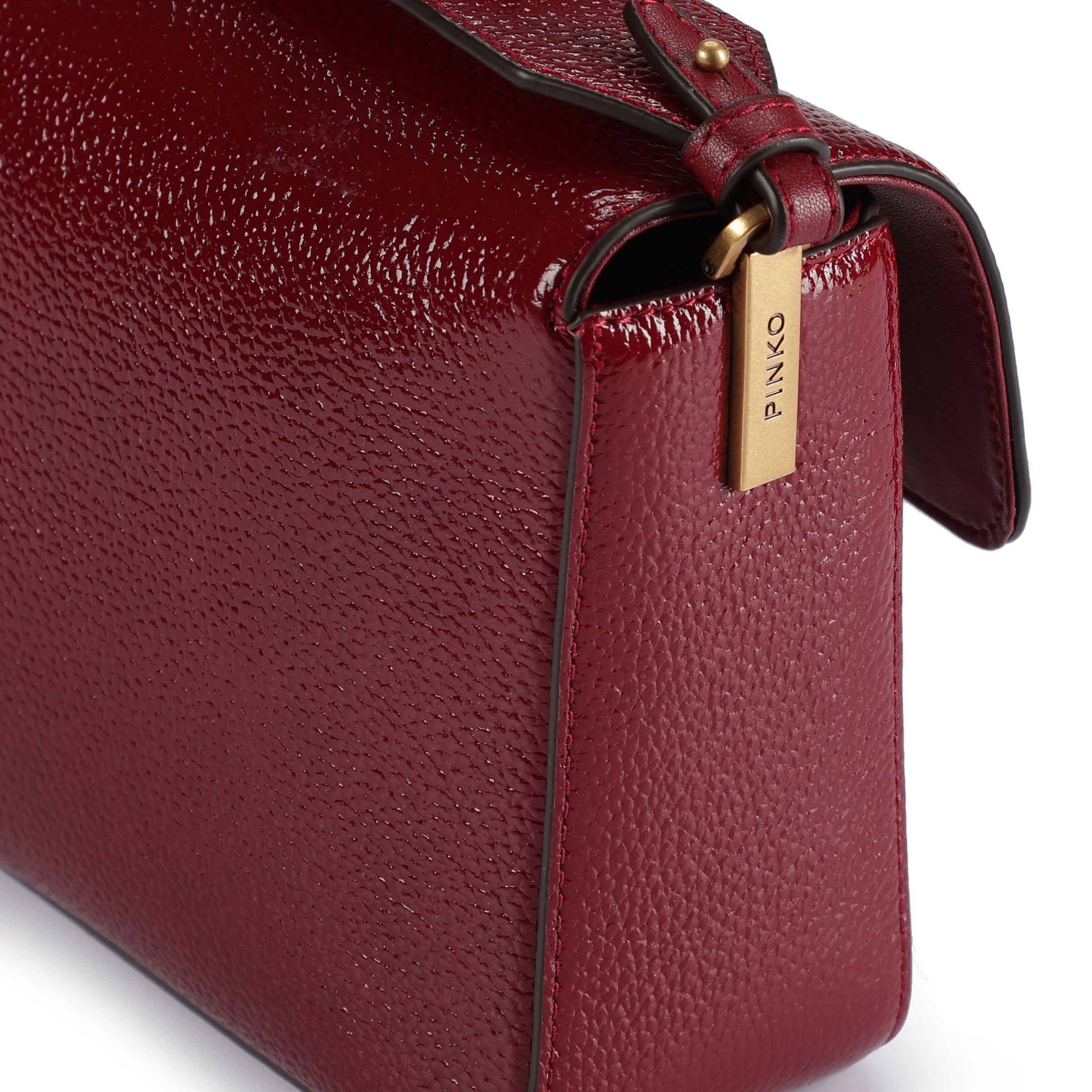 PINKO Schoudertas 'Love One' in Rood