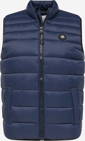 Gilet 'Balle' di Pepe Jeans in blu: frontale