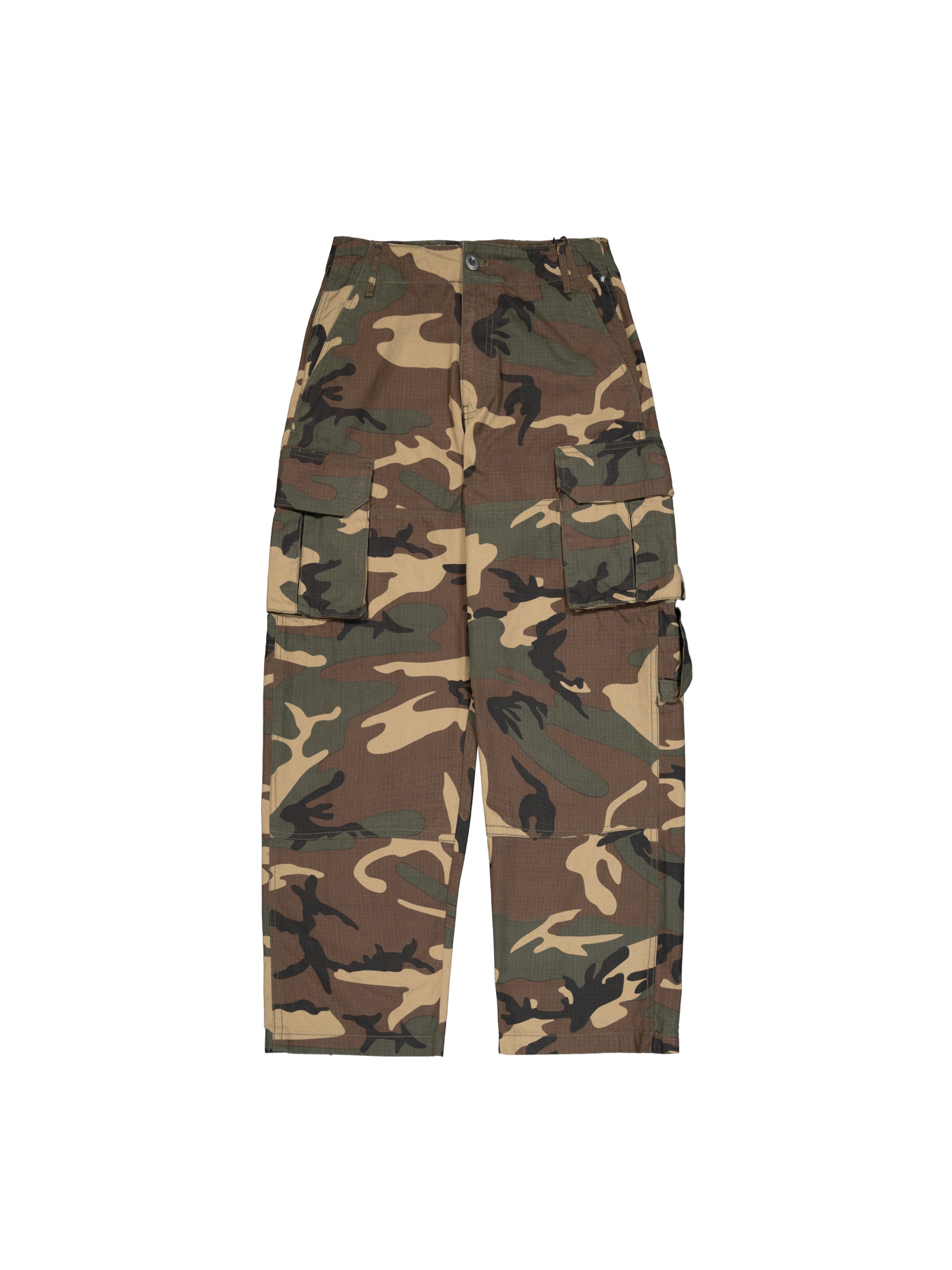 ALPHA INDUSTRIES Regular Cargo trousers in Mixed colours: front