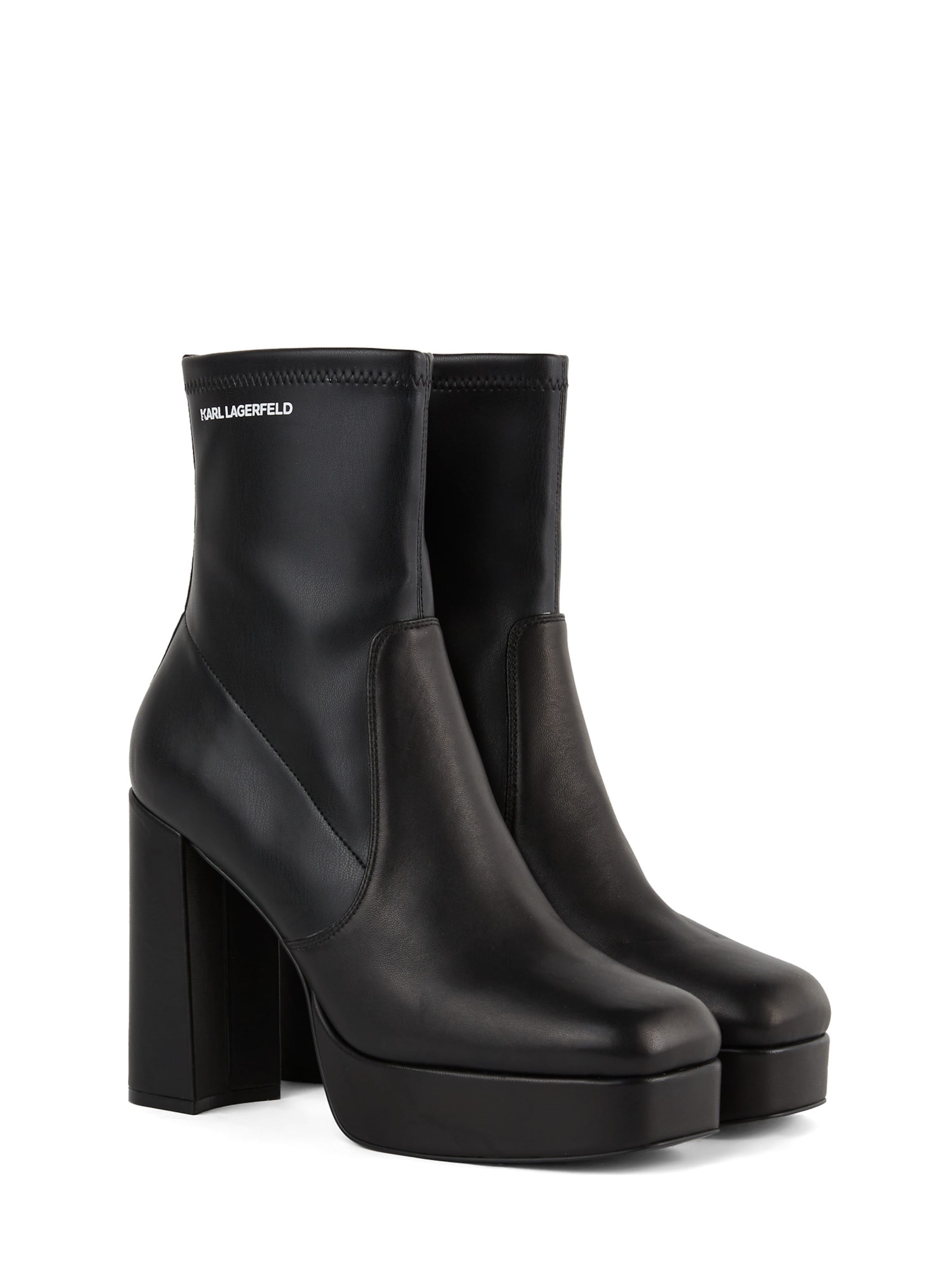 KARL LAGERFELD JEANS Μποτάκι 'Daphne' σε μαύρο