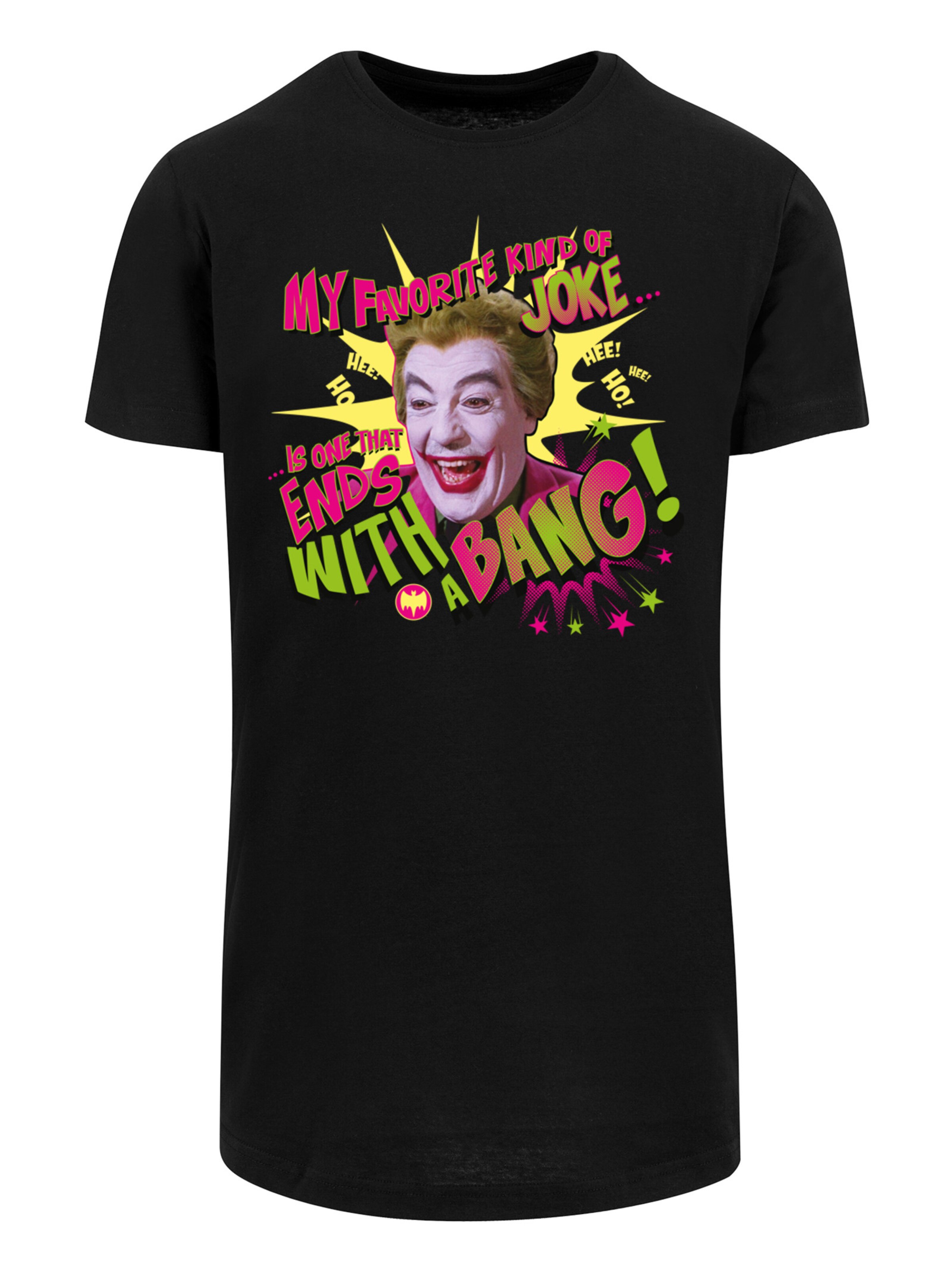 F4NT4STIC T-Shirt 'Batman TV Series Joker Bang' in Schwarz: Vorderseite