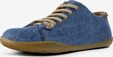 Baskets basses ' Runner K21 ' CAMPER en bleu : devant