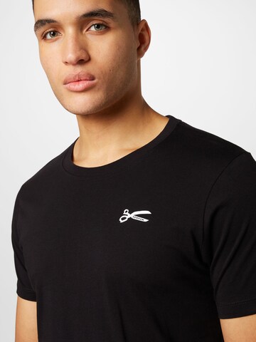 T-Shirt 'SCISSOR' DENHAM en noir