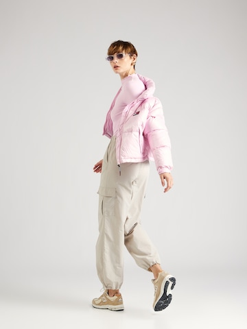 Tommy Jeans Zimní bunda 'Alaska' – pink