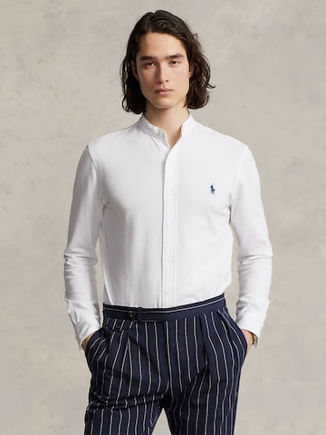Regular fit Camicia di Polo Ralph Lauren in bianco: frontale