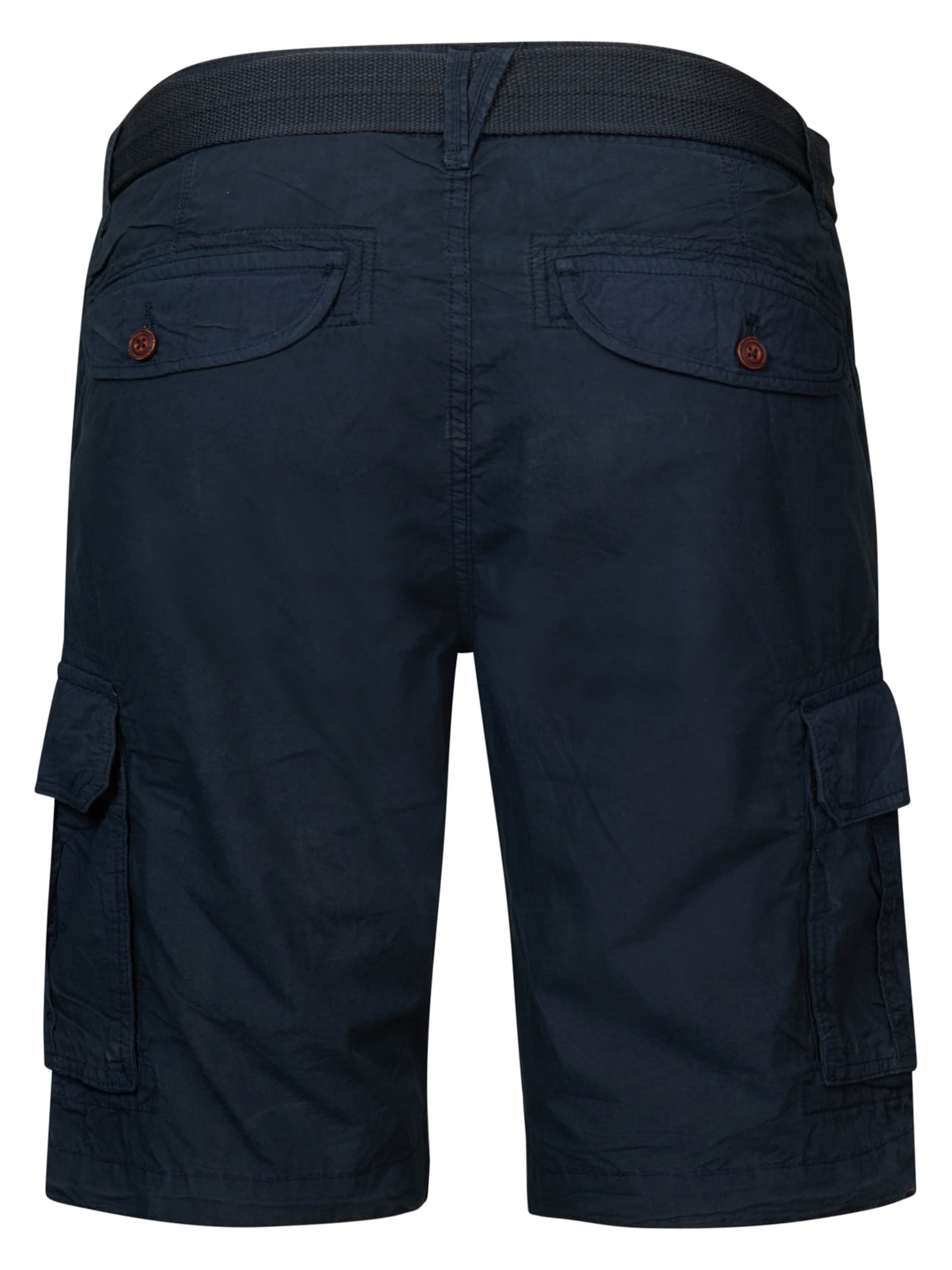 Petrol Industries - regular Pantalón cargo en azul