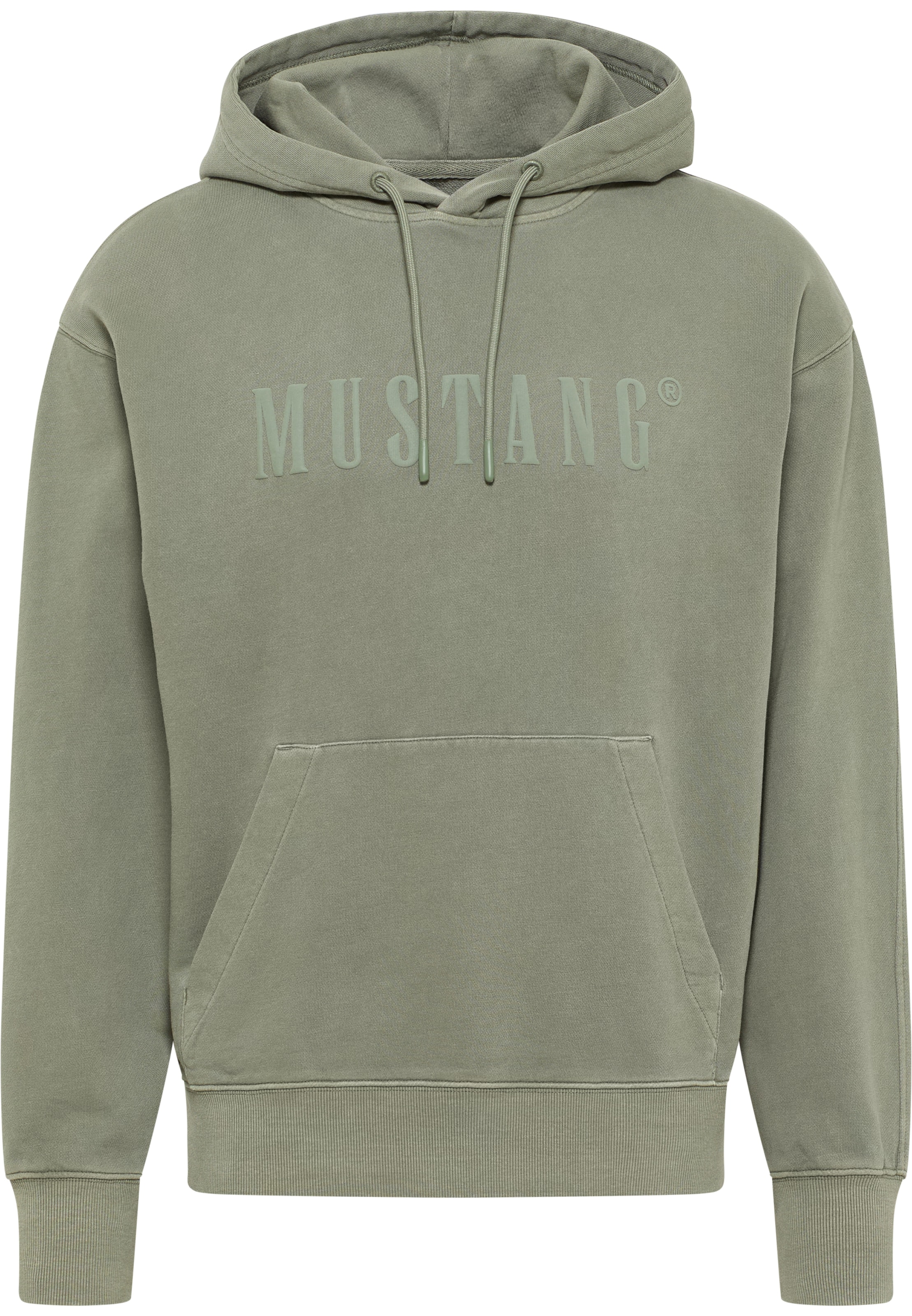 MUSTANG Sweatshirt ' Style Eden ' in Green: front
