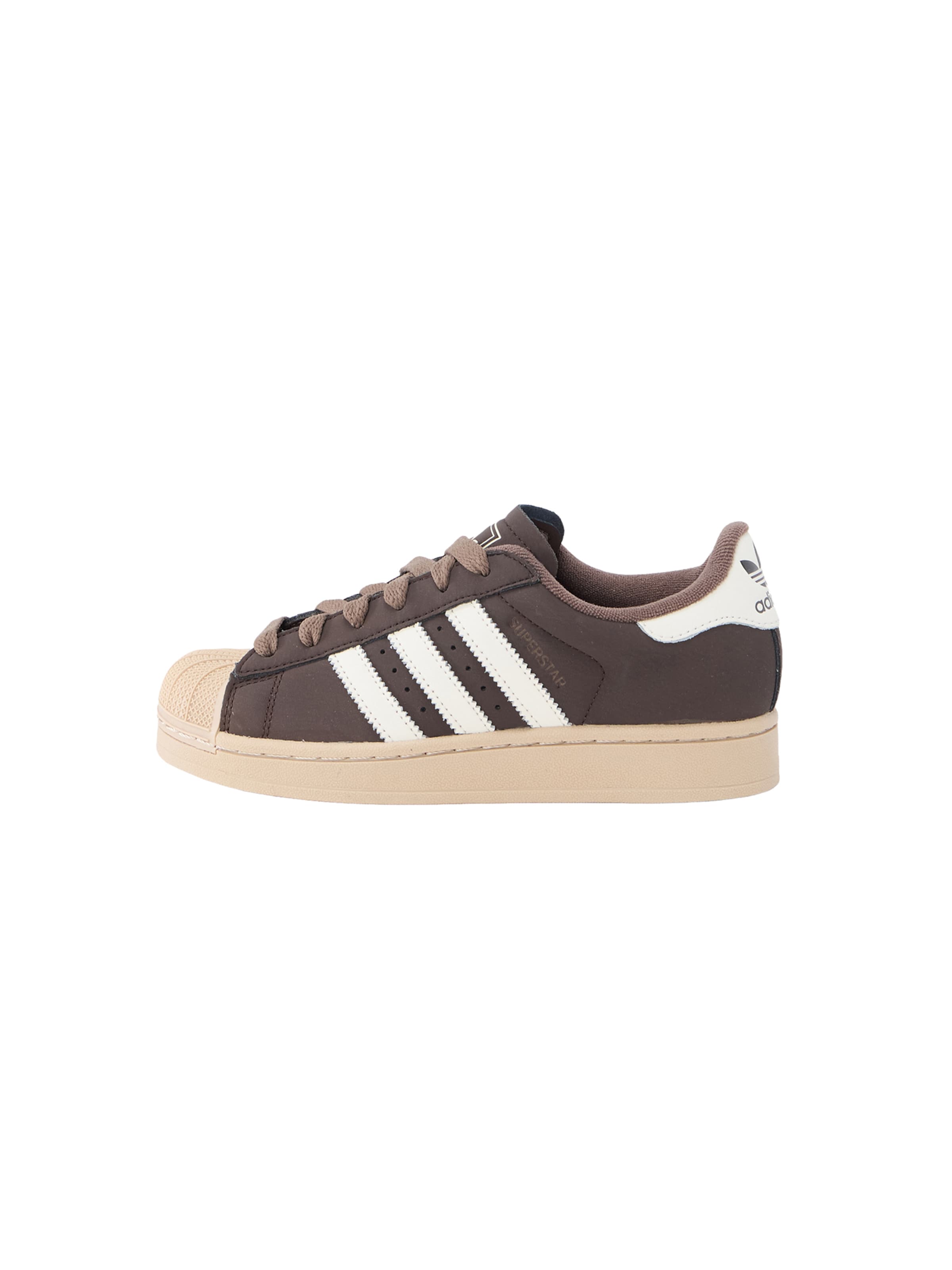 ADIDAS ORIGINALS Trainers 'SUPERSTAR II' in Beige / Dark brown / Off white, Item view