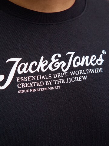 Jack & Jones Plus - Sudadera 'JJBeau' en negro