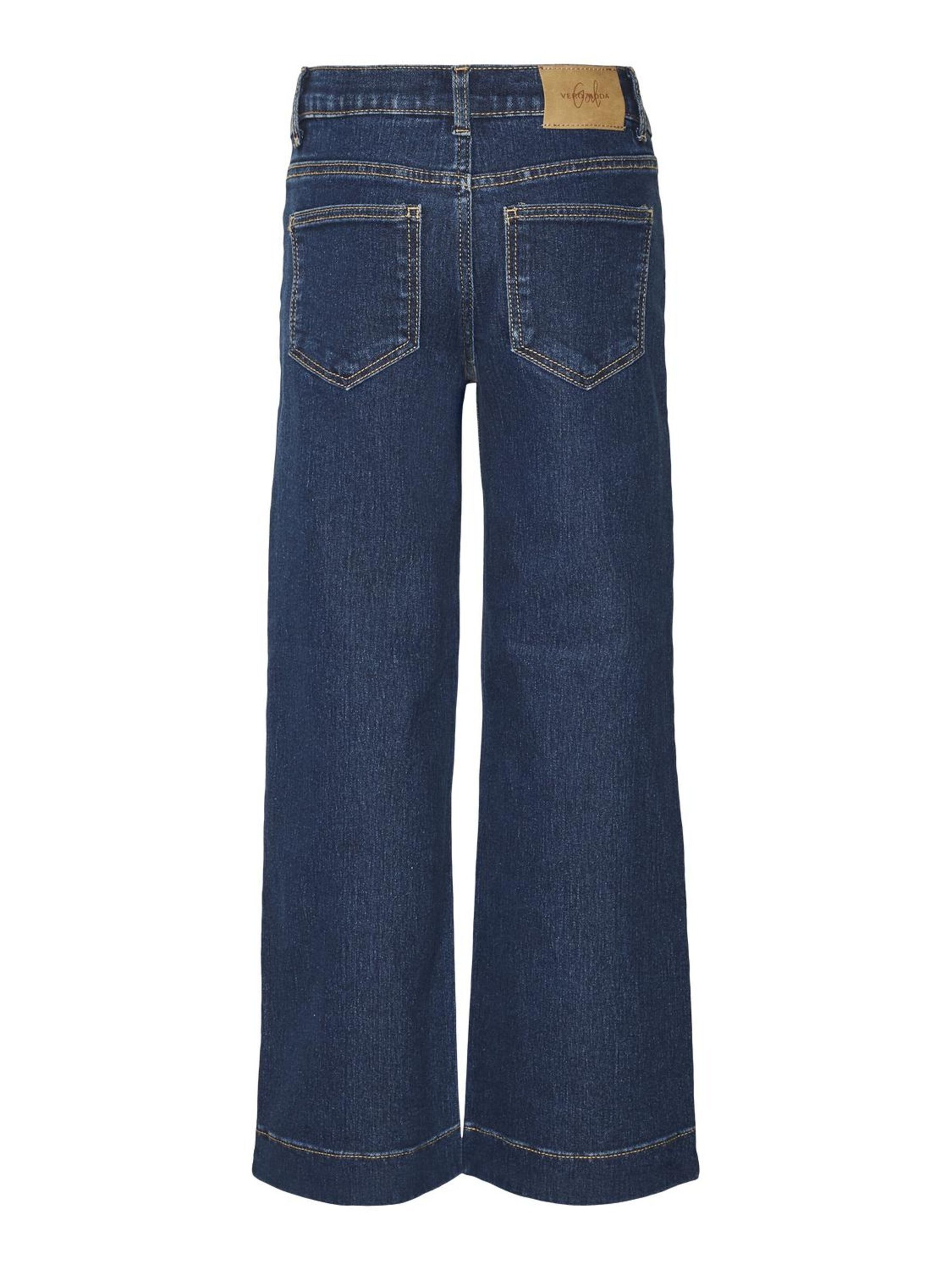 Vero Moda Girl Wide leg Jeans 'DAISY' in Blauw
