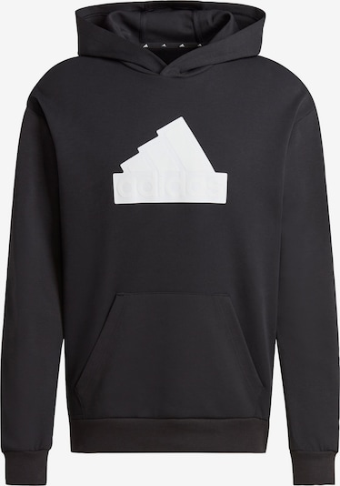 ADIDAS SPORTSWEAR Sportsweatshirt 'Future Icons' i svart / hvit, Produktvisning