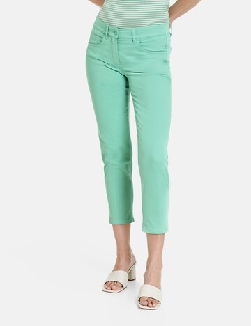 GERRY WEBER Regular Jeans 'SOL꞉INE BEST4ME' in Green: front