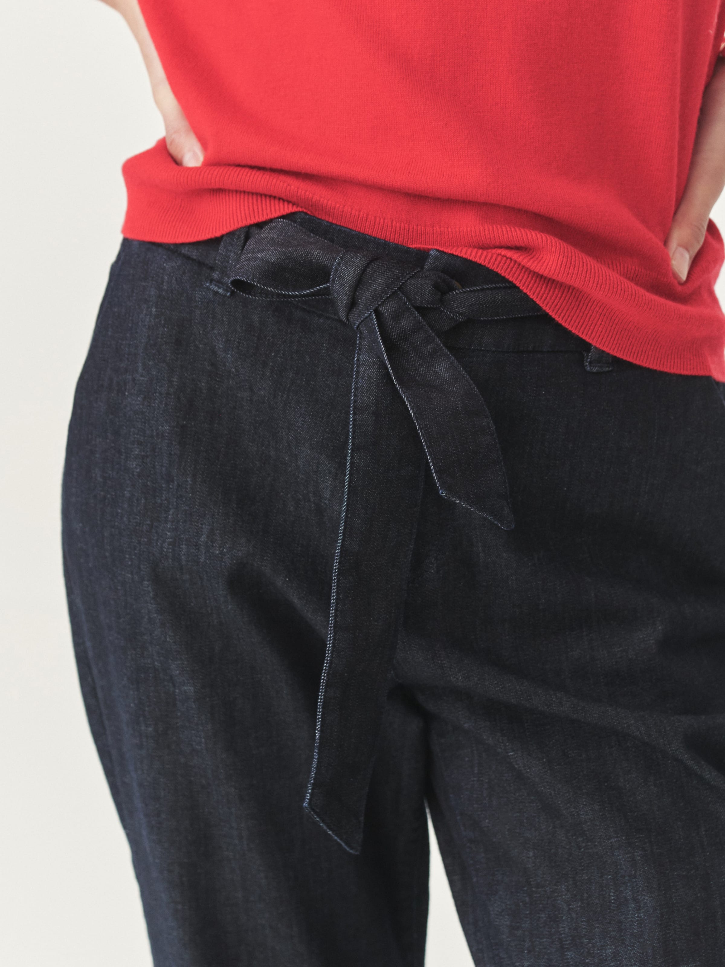 zils TATUUM Vaļīgs piegriezums Bikses