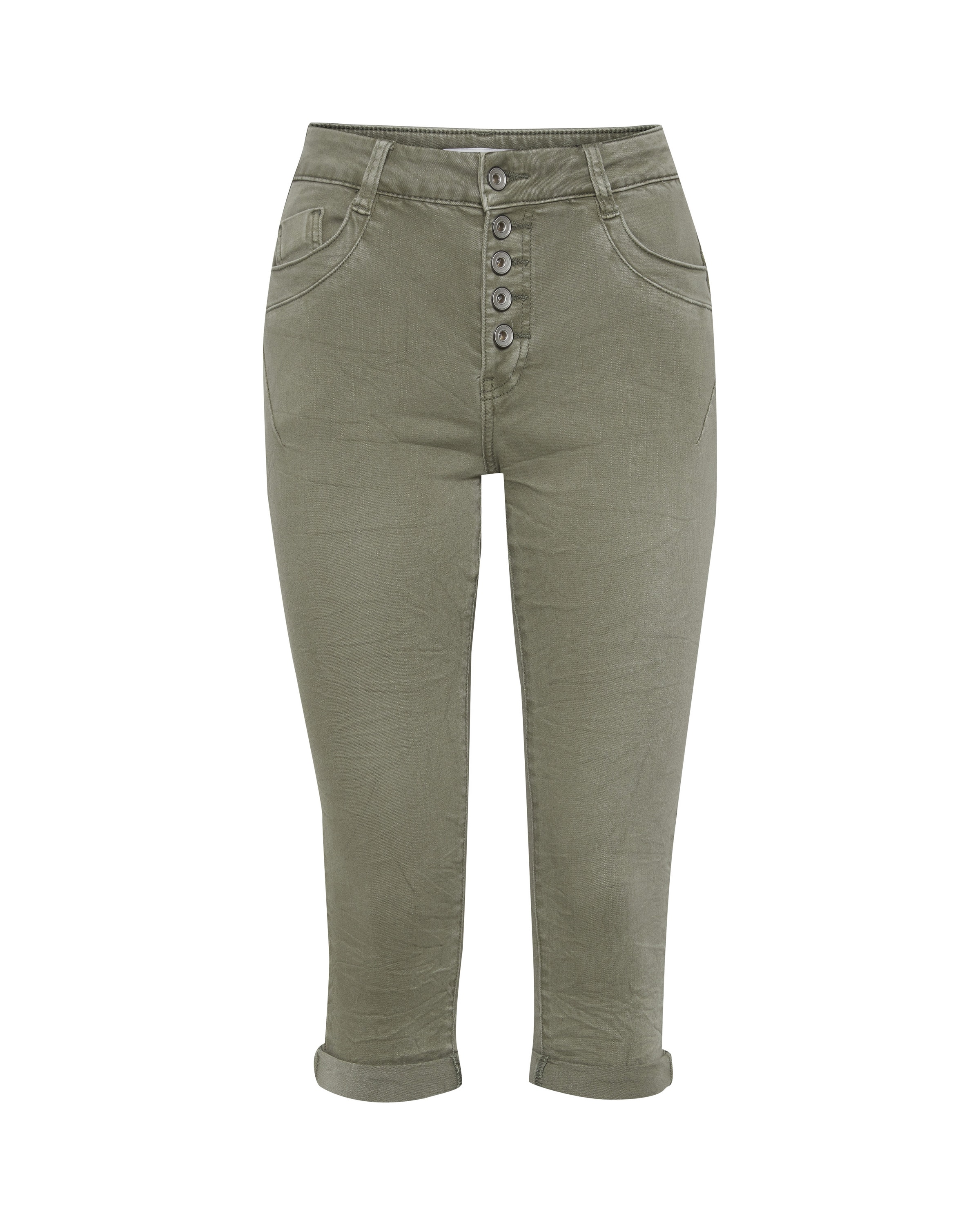 b.young regular Jeans ' KAILY ' i grøn: forside