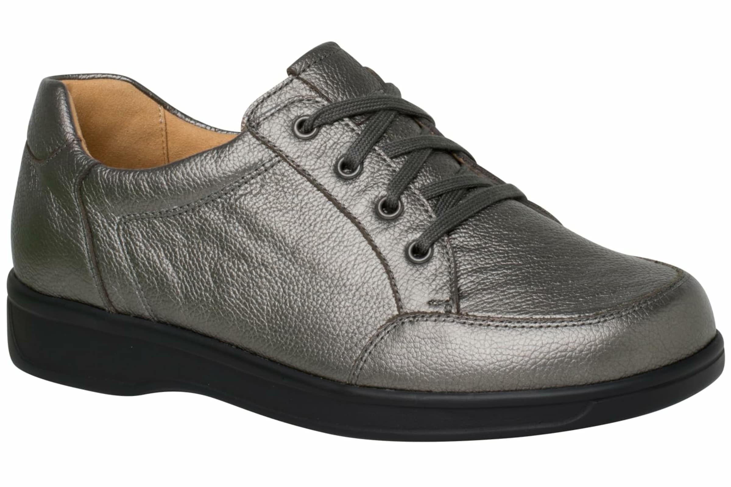 Ganter Schnürschuh in Grau: Vorderseite