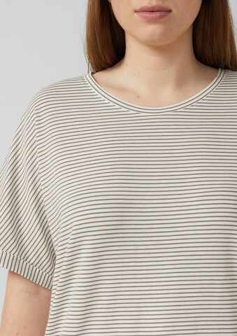 T-shirt QS en marron