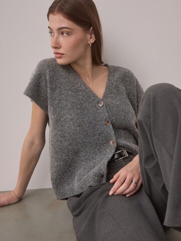 Next Knitted Vest in Grey