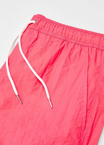 MANGO MAN Swim Trunks 'Lisoc' in Red