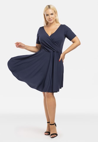 Robe ' JOWITA ' Karko en bleu