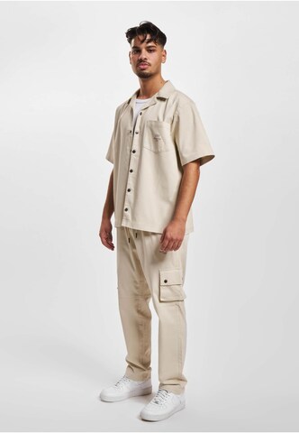 DEF Regular Fit Hemd 'Hamza' in Beige