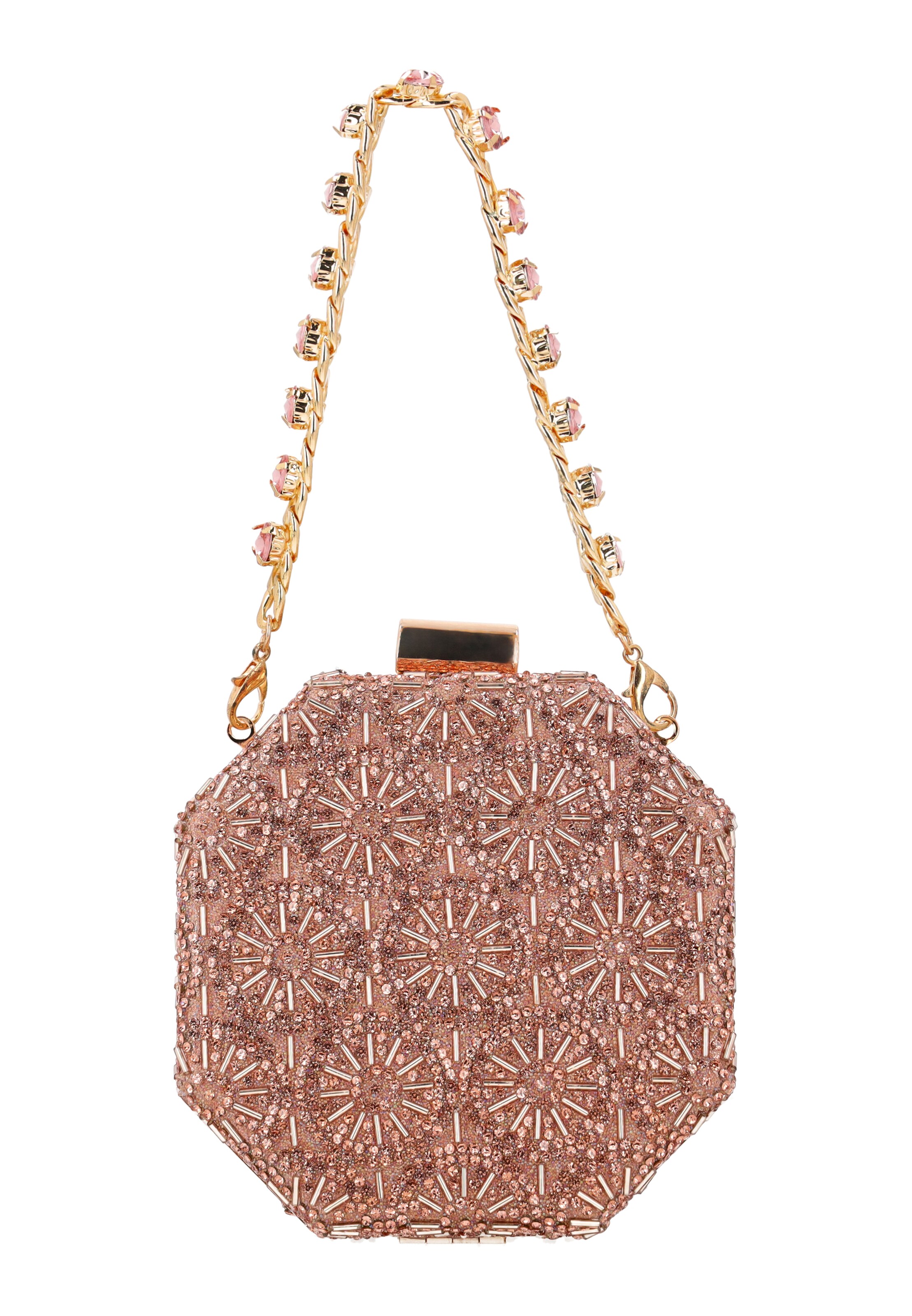 usha BLACK LABEL Clutch in Champagne, Item view