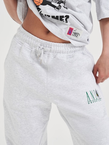 Effilé Pantalon fonctionnel AND1 en gris